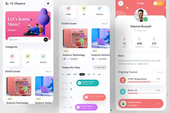 develop elearning app educational app online course app quiz app school app
