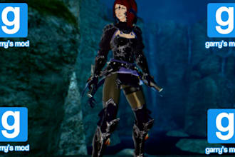 edit, create, port custom models, gmods, fallout, skyrim, ffxiv, starfield