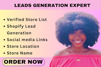do b2b ecommerce leads, shopify store owner lead generation