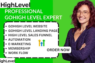 gohighlevel expert gohighlevel website gohigh level landing page sales funnel