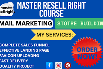 boost master resell rights course digital product stanstore with email marketing