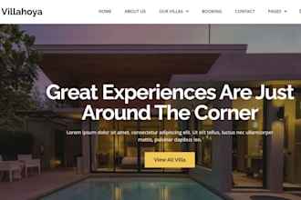 design vacation rental website lodgify website airbnb website short term rental