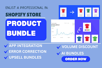 setup shopify store product bundle bundler pumper vitals koala reconvert bold