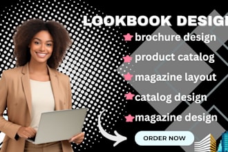 design a product catalog catalogue brochure magazine layout lookbook design