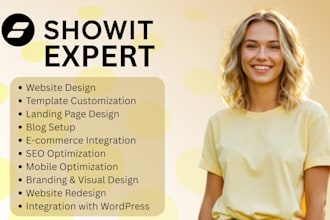 redesign showit website customize showit template showit branding design blog