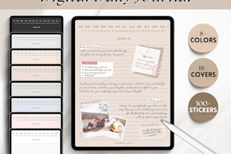 digital journal,junk journal,gratitude journal,daily devotional,prayer journal