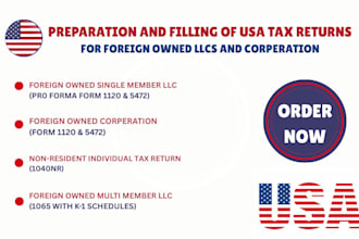 prepare and e file form 1040, 1040 nr, 1065, 1120, 5472, 1120s to irs