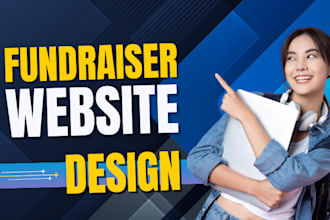 fundraiser website non profit website for charity donation fundraising website