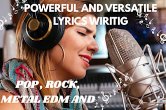 be your metal rock and power metal vocalist, bass guitar, female singer