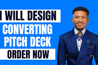 design powerpoint presentation, pitch deck for your business