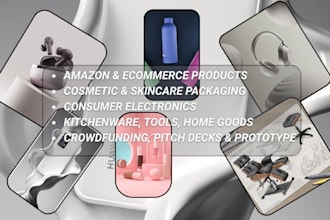 do 3d product design, 3d cad modeling and industrial design