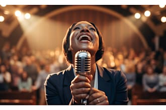 be your soulful rnb gospel female singer, worship vocalist christian songwriter