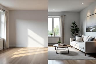 do virtual staging, virtual furniture, virtual renovation