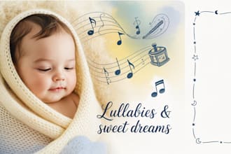 sing baby custom lullaby kids song and nursery rhymes