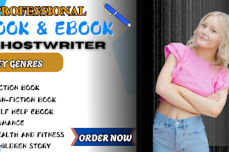 do fiction ebook ghostwriter romance ghostwriter  book writer self help ebook