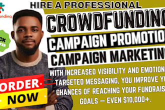 promote your gofundme directly to potential donor up to 10,000 USD donations