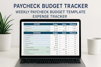 paycheck budget tracker weekly paycheck budget template paycheck expense tracker