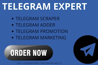 build and set up your telegram scraper, checker, or scrap crypto bot