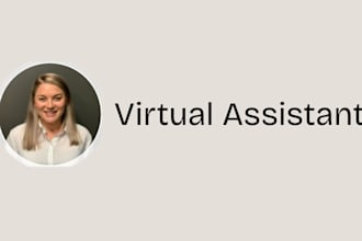 be your reliable virtual assistant for admin support data entry and more