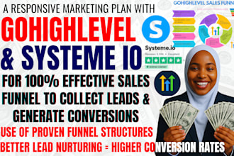 do gohighlevel landing page website builder, systeme io funnel for making money