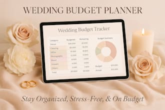 create wedding budget google sheet tracker, wedding planner spreadsheet template