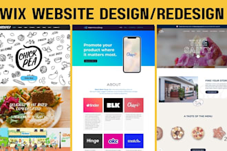wix redesign, wix website redesign, wix website design, clone wix website