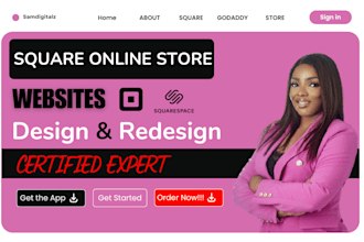 square website square online store square website design square online