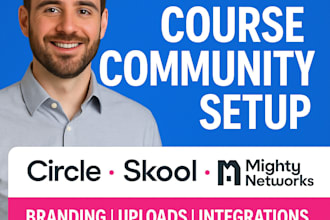 build and manage your online community on circle, skool, or mighty networks