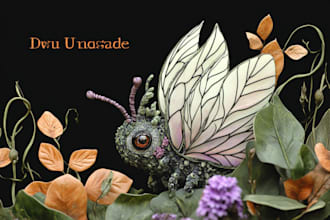 draw animal and botanical illustrations