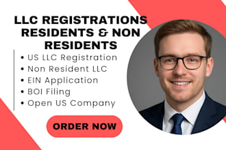 register your US llc, get ein and file boi report for non residents