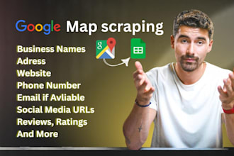 scrape google maps for high converting b2b leads