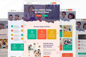 stunning child care preschool website kindergarten advertising daycare website