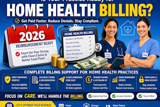 do home health billing, pdgm claims management, and ar recovery
