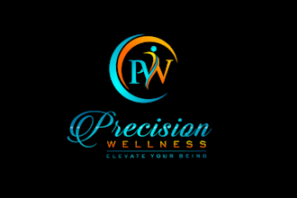 create precision wellness life coaching company logo