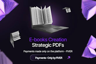 strategic creation of ebooks, books and PDF