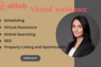 be your airbnb VA for SEO, listing, and calendar management