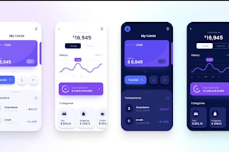 fintech bank loan crypto wallet app payment money transfer neobank app