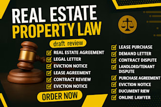 be your online lawyer for contract breach boundary dispute eviction notice