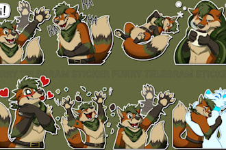 draw furry telegram sticker nsfw sticker animated sticker crypto stickers