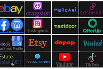 market or list products on your own website or other places