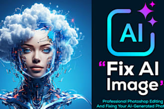 do any photo editing and fix ai generated images