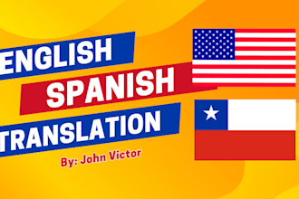 translate your books, articles, websites, document from english to spanish