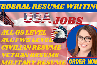 deliver ats federal resume writing, cv, ksa, military, executive, for USA jobs
