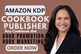 format, publish and promote your cookbook on amazon kdp