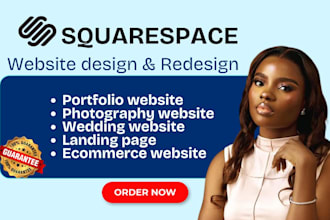 build custom squarespace portfolio website wedding website photography website