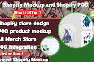 design shopify product mockup shopify print on demand shopify products design