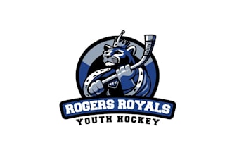 design eye catching a youth hockey association logo