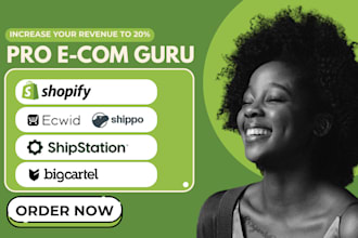 setup shopify stan store website shippo big cartel ecwid shipstation