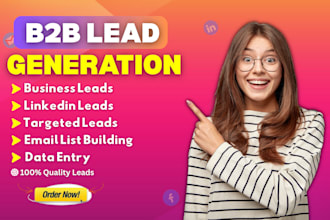 do b2b lead generation and contact list for your business