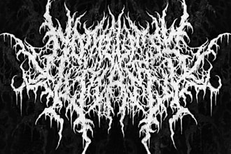 do a metal,hardcore,heavy metal, black metal band logo